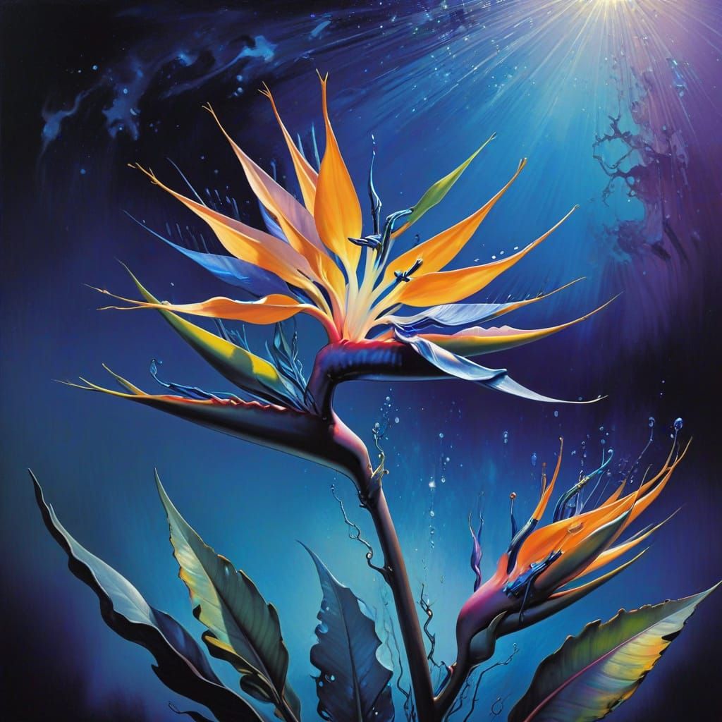 Celestial Bird Of Paradise