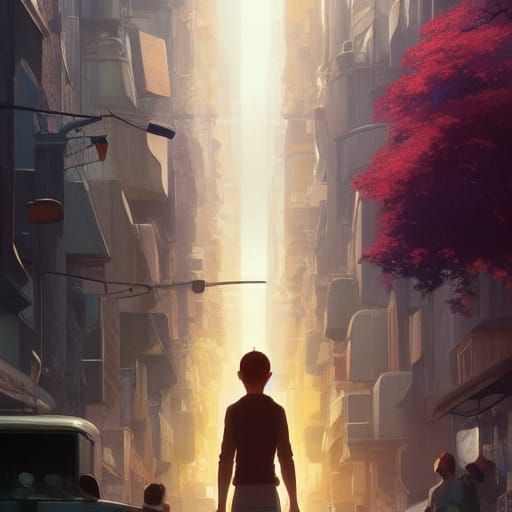 Epic Digital Painting in Hyperdetailed Style