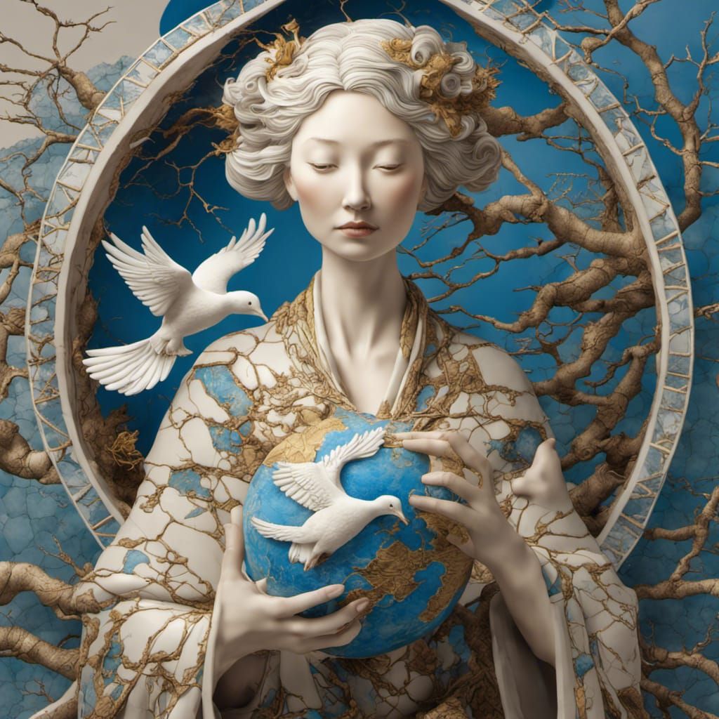 Mother Earth want peace