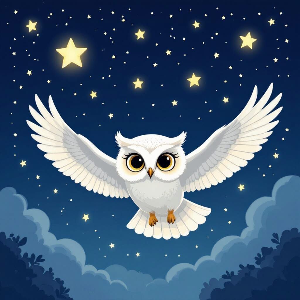 Luna the Owl's Starry Night Adventure