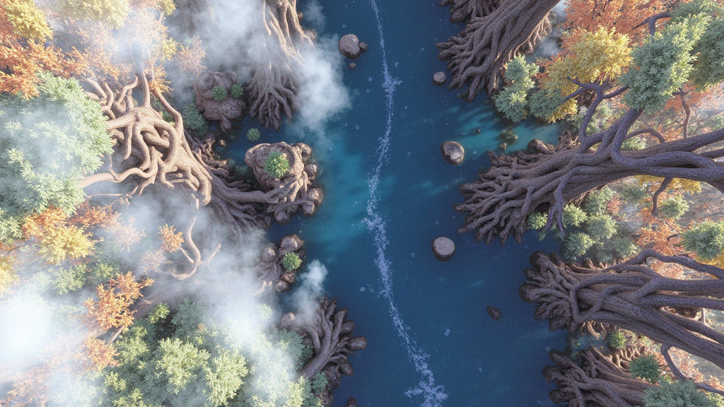 Mystical Lumberjack Forest in Unreal Engine 5