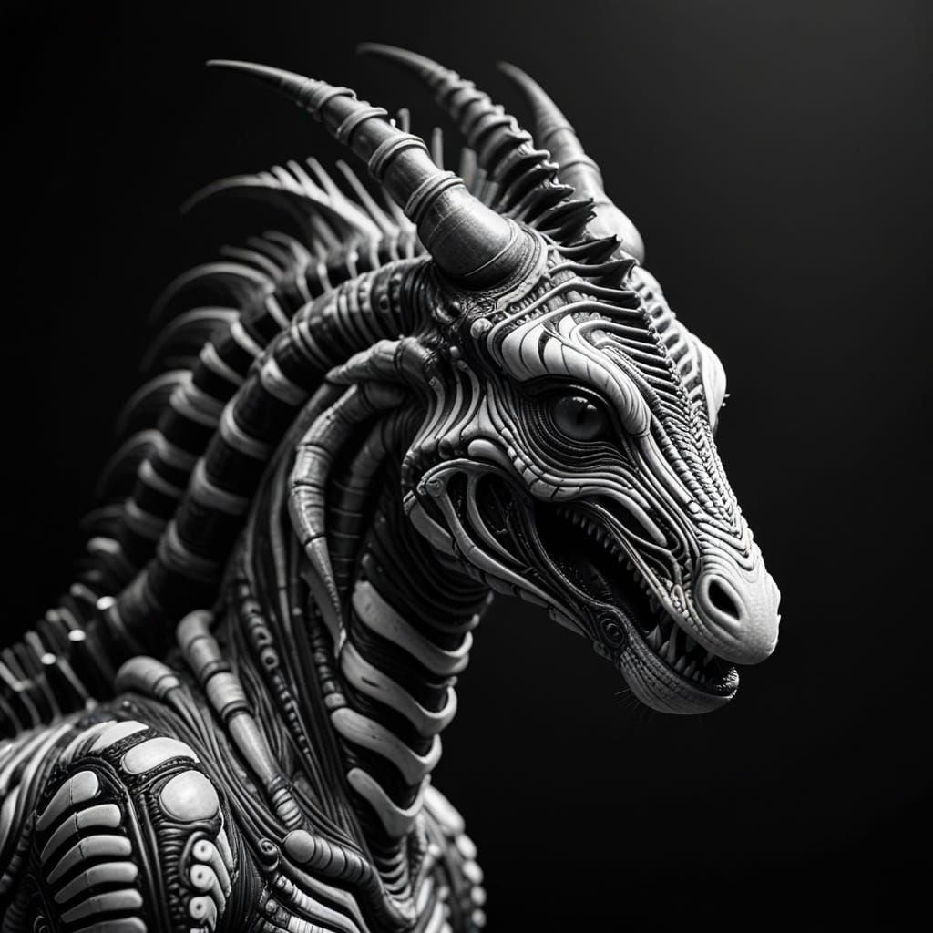Xenomorphic Zebra in Monochromatic Vision