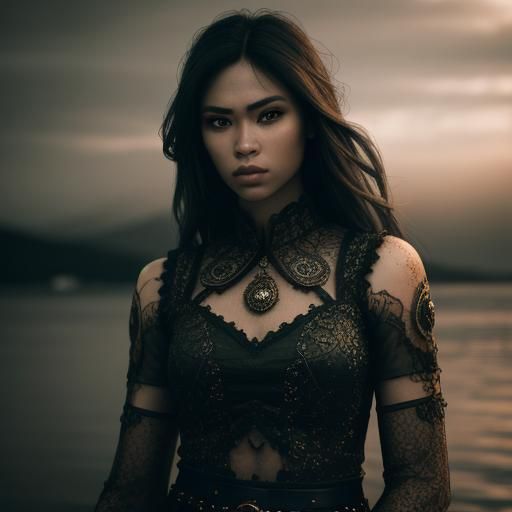 Hyperrealistic Portrait of a Woman