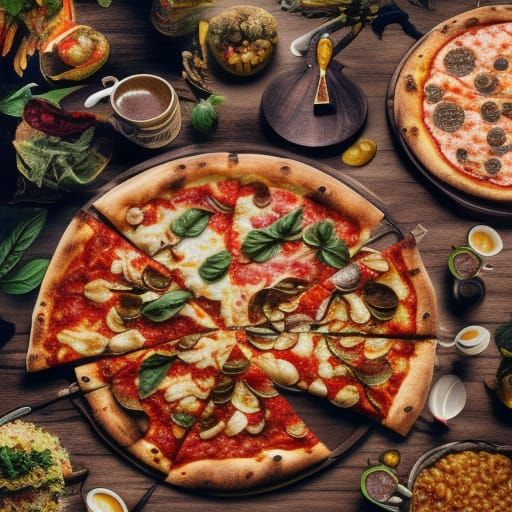 Cultural Icons: Pizza, Coffee, Paella, and Mariachi