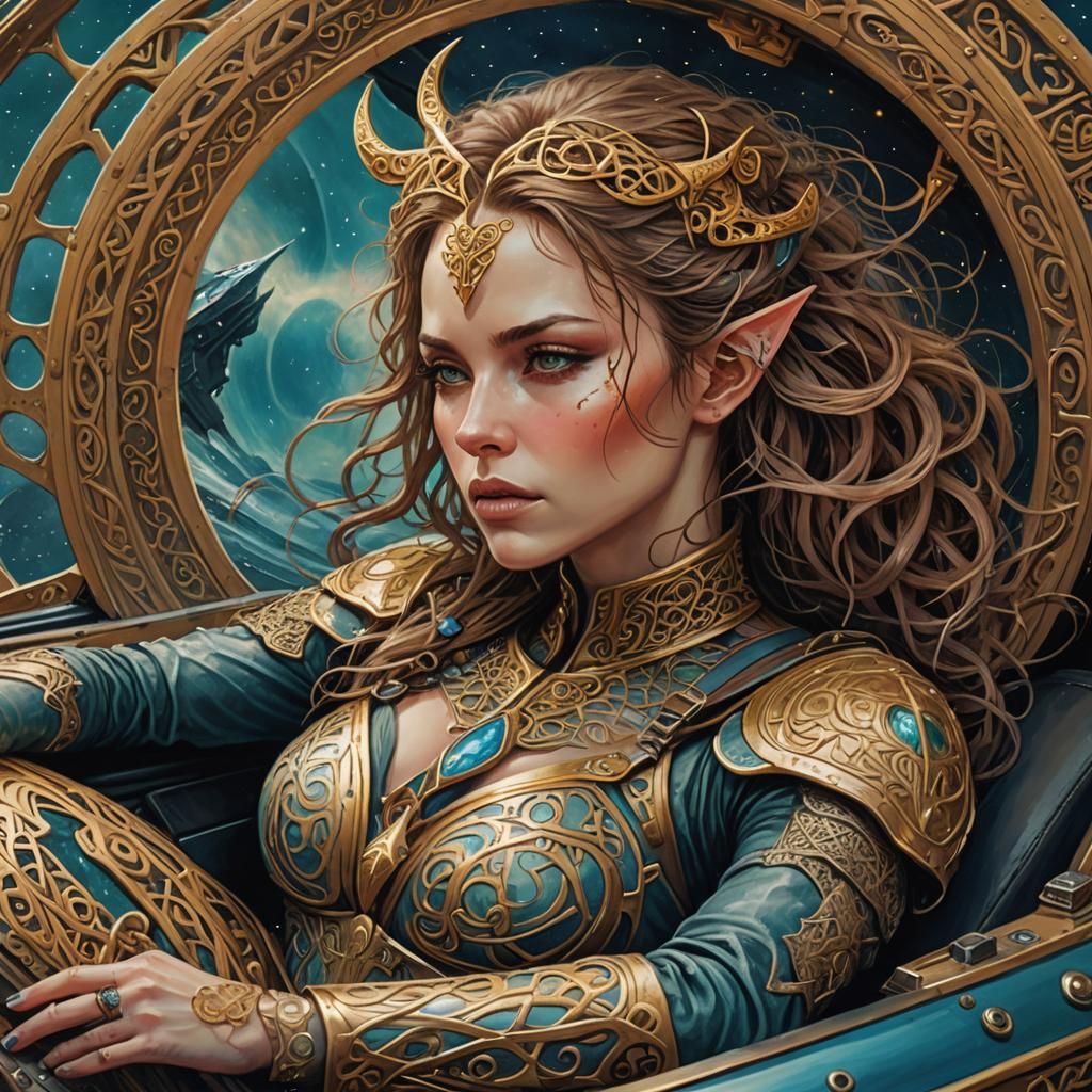 Celtic Surrealism: Unconscious Mercenary Plunging Towards Pu...