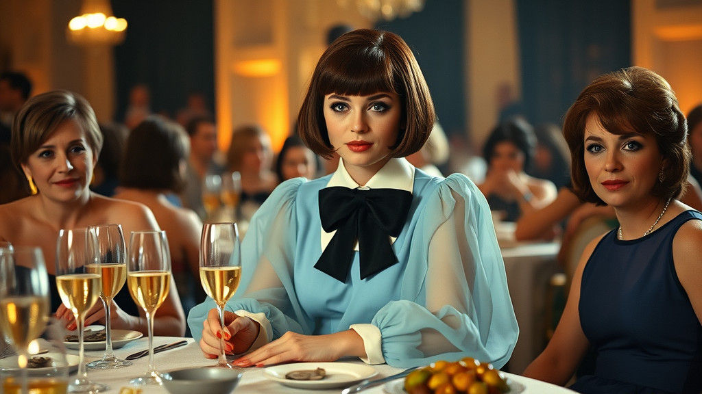 1960s Dinner Party in Wong Kar-wai Style