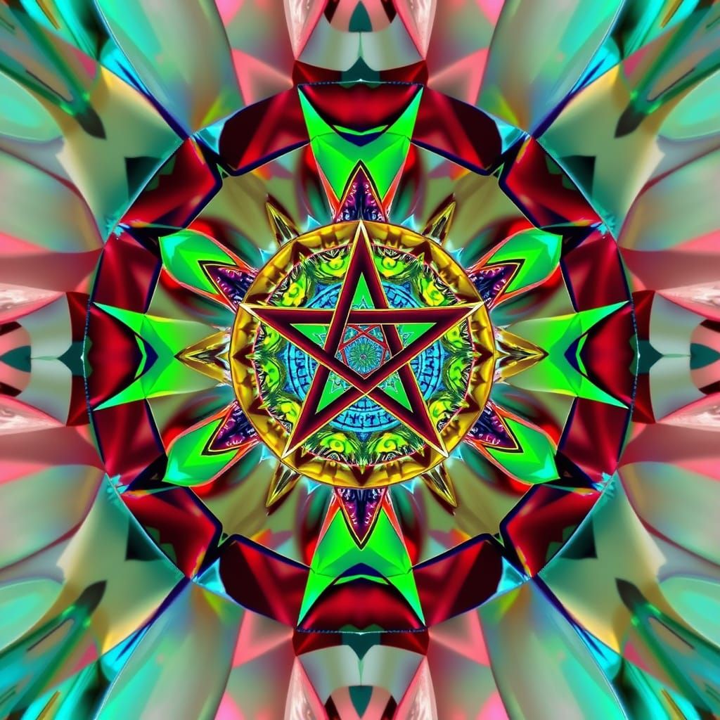 Mesmerizing Optical Illusion Converges Hyperrealism and Sata...