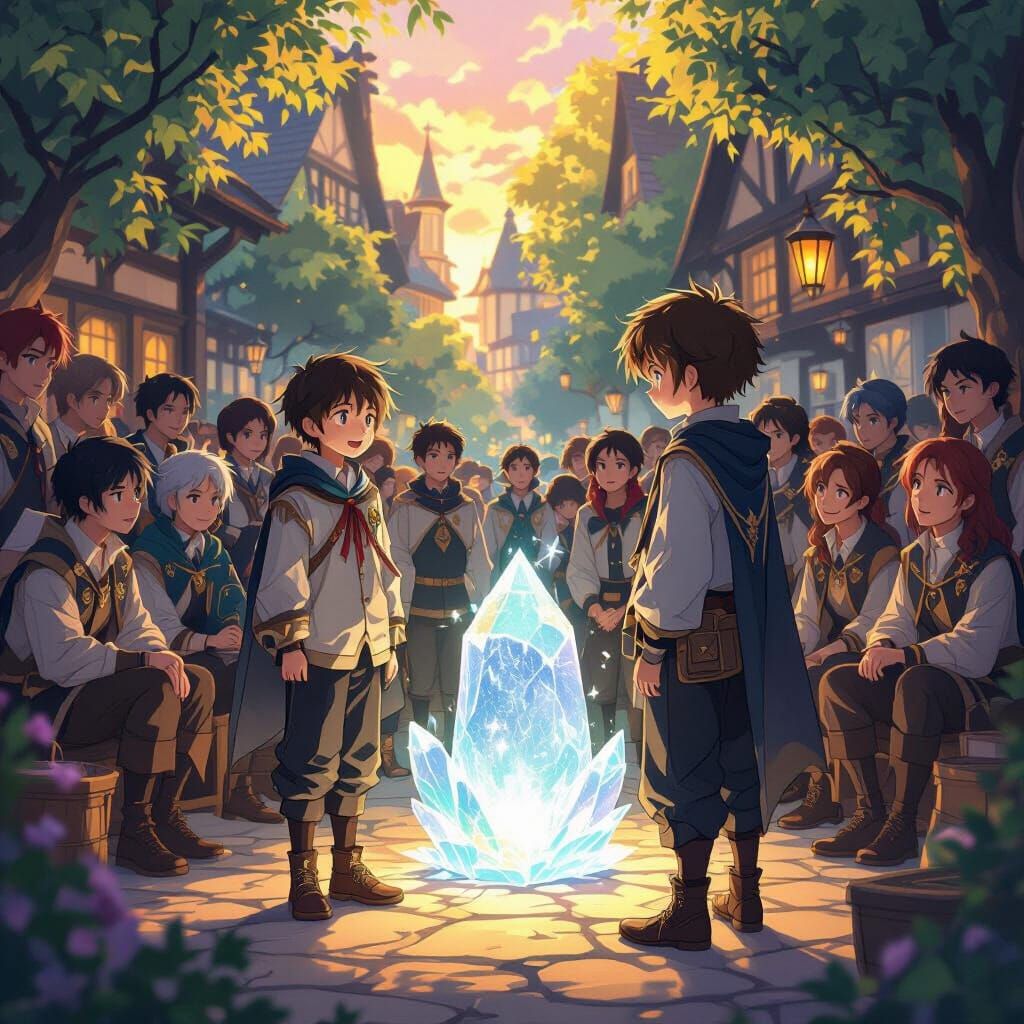 Boy Faces Mockery at Magic Academy Exam