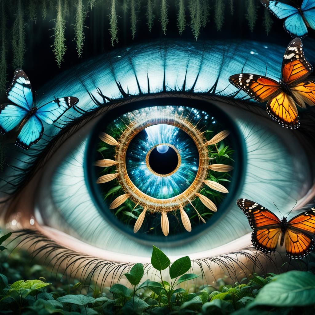 The eye sees everything! 👀