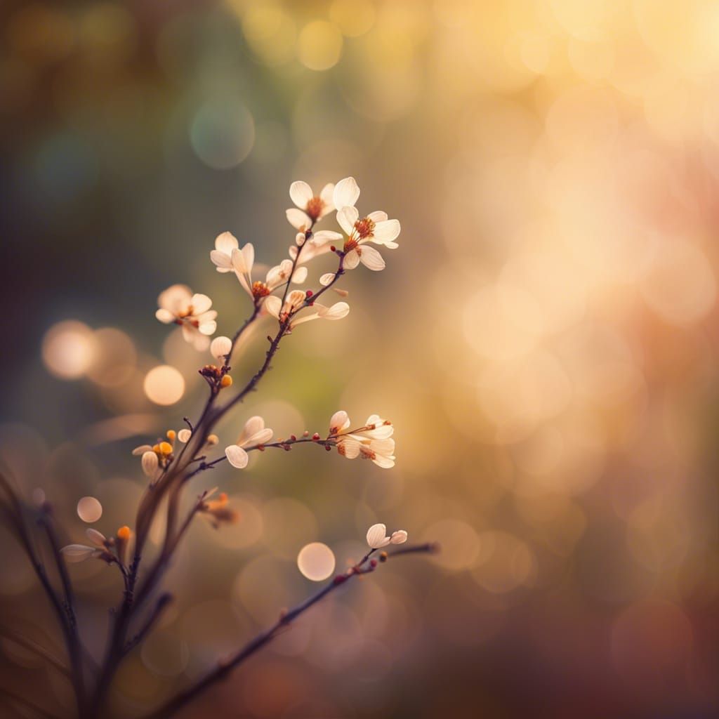 Professional Photography with Bokeh and Natural Lighting