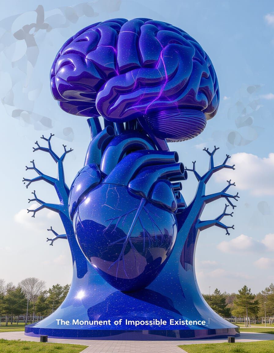 Colossal Surreal Monument: Heart, Mind, and Time