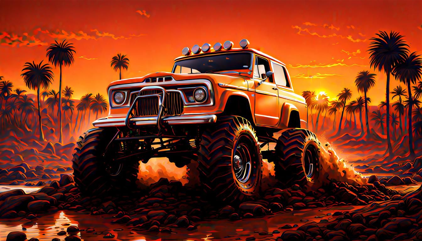 Monster Jeep (70's Model)