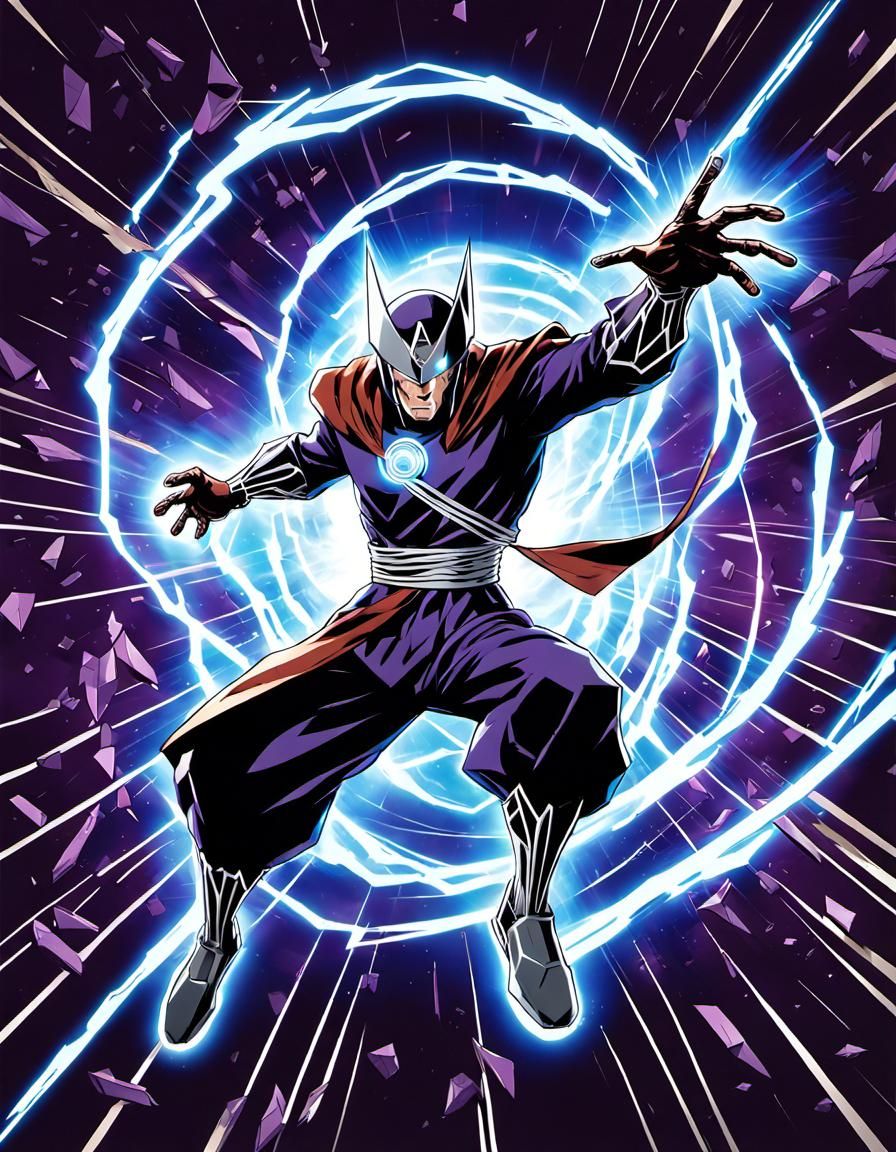 Magneto as an anime villain