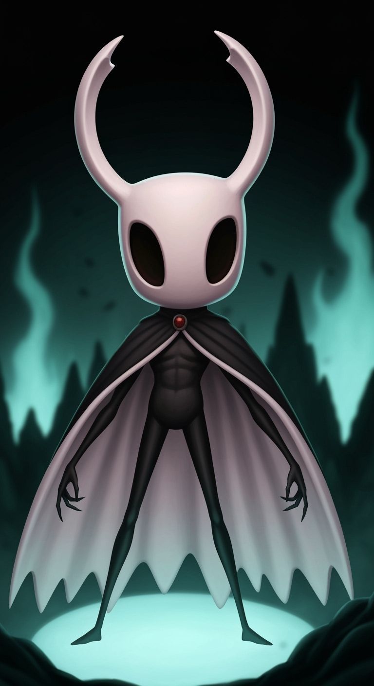 Hollow Knight Pale King in Glorious Stance