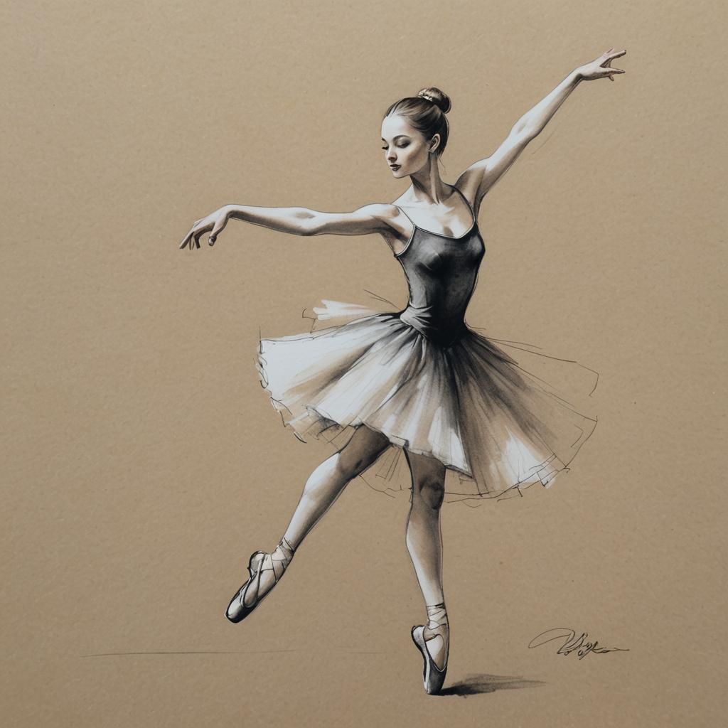 Ballerina sketch