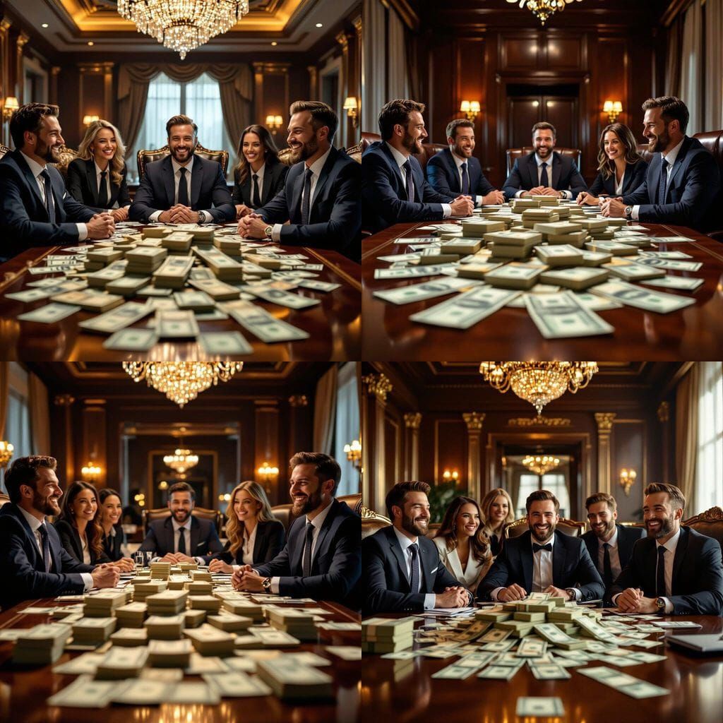 Investors Celebrate Financial Success in Opulent Conference ...