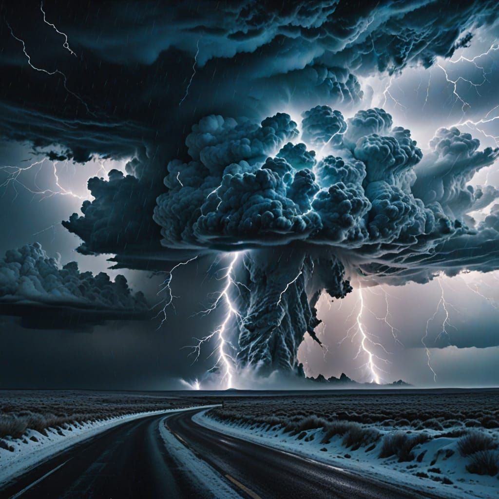 Frozen Turmoil in a Cinematic Storm