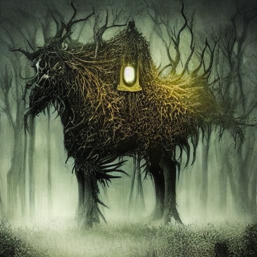 Grim Reaper in Dark Fantasy Illustration