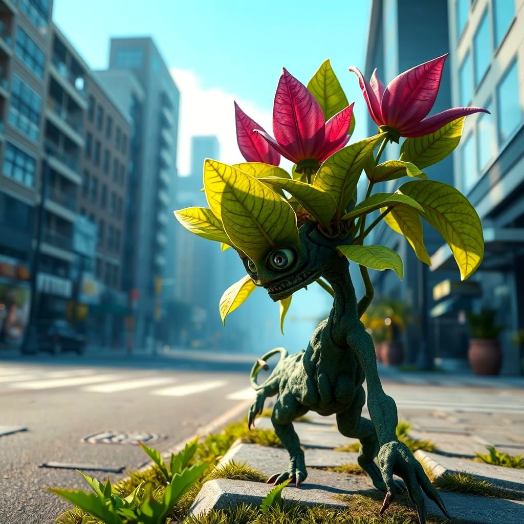 Epic City Botanist Embarks on a Journey