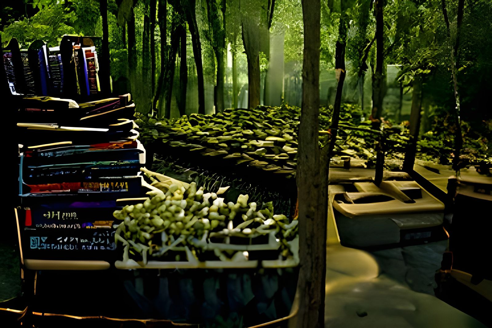 Enchanted Book Forest: A Literary Landscape