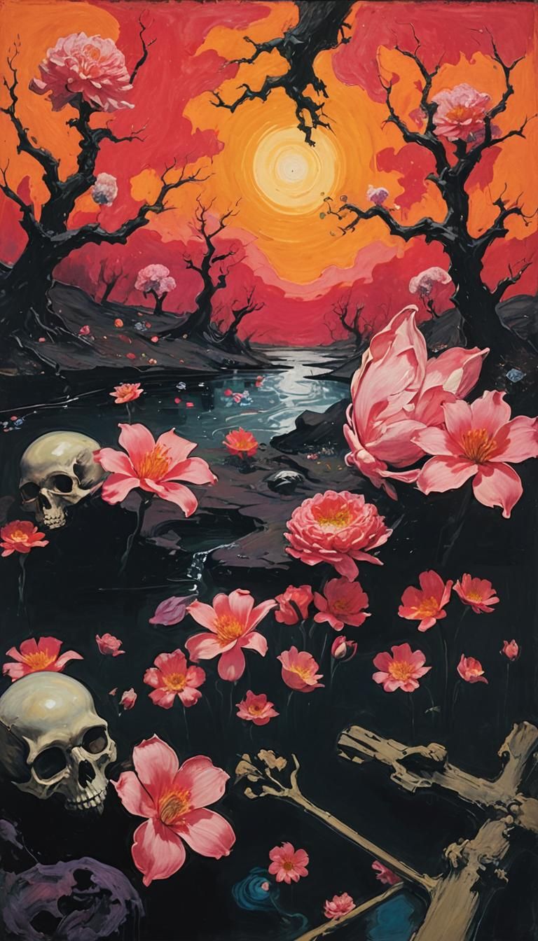 Child Embodiment of Death Watches River Styx