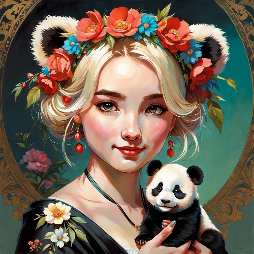 'Princess' Pet Panda' ~ Evolved from my own evolution of   @Mormookiee s 'Little Princess'