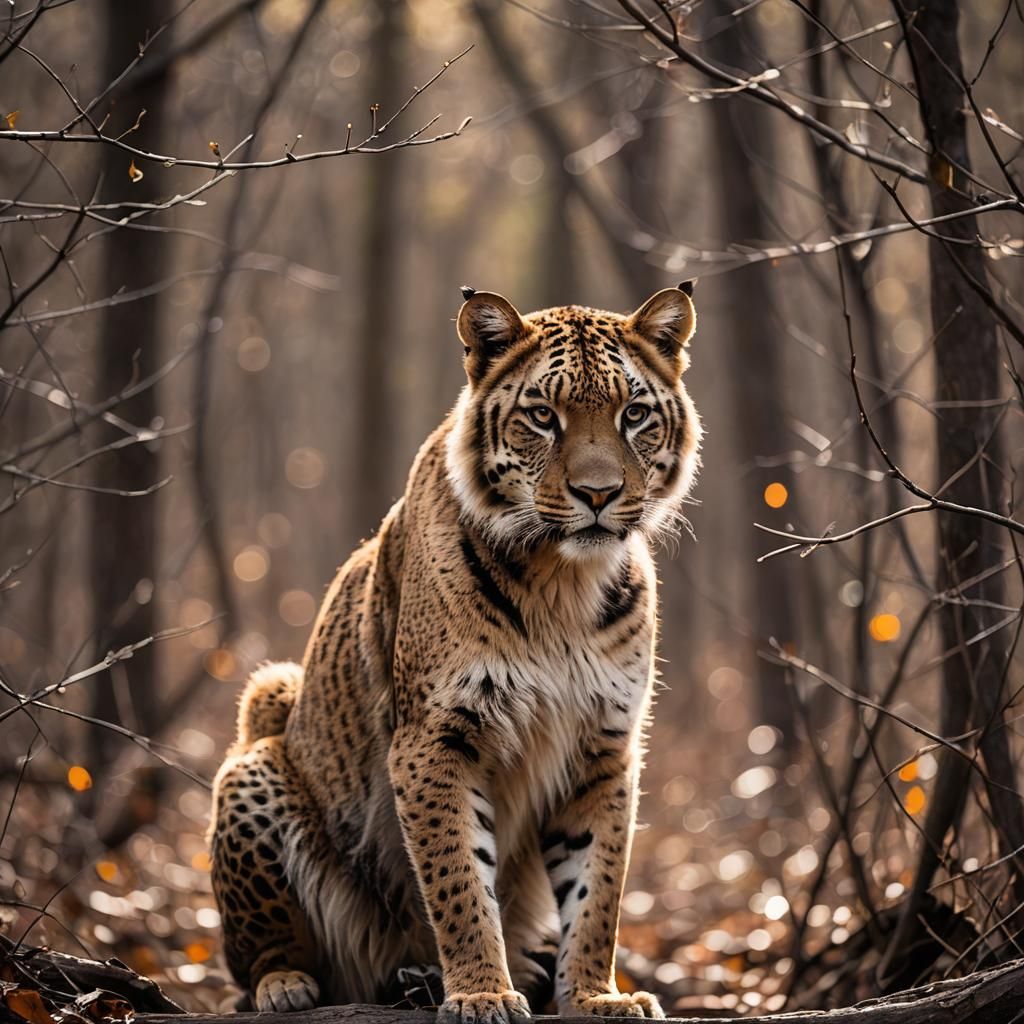 Professional Photo of a Wild Thing with Bokeh