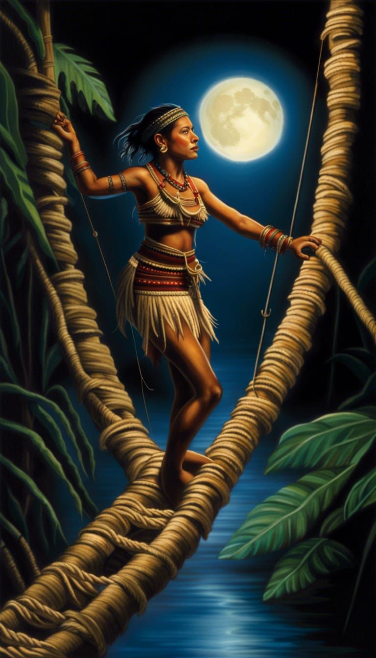 Amazonian tribal woman