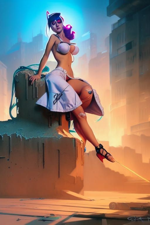 Post Apocalyptic Pin-Up