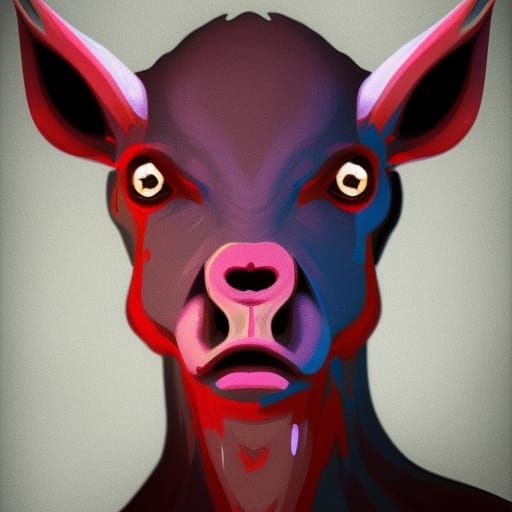 Hyperrealistic Meat Splash Art Close-Up