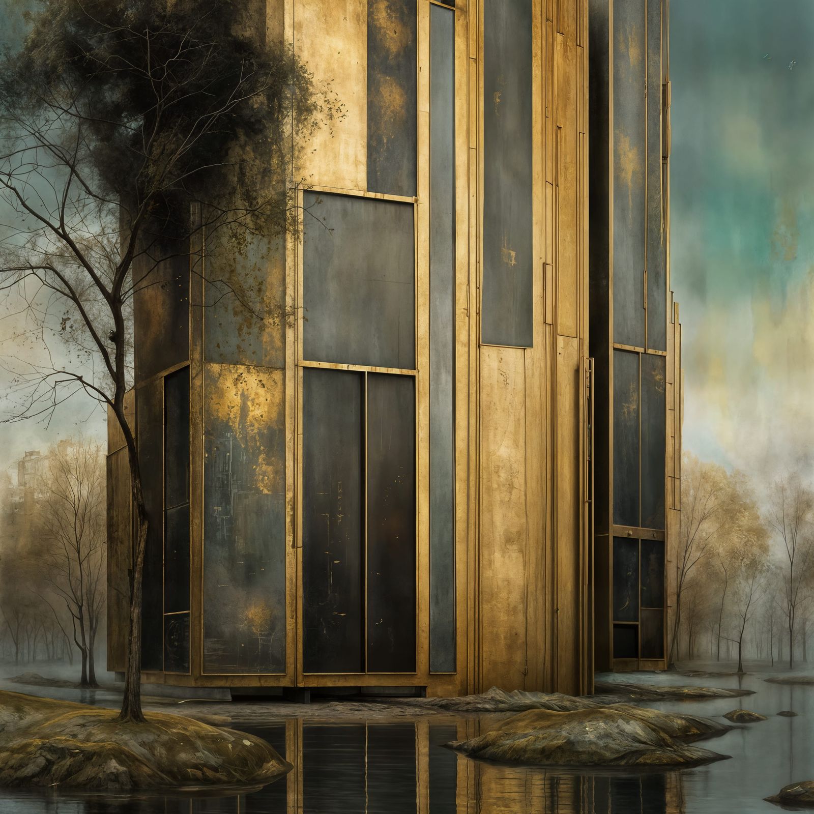 no windows until the 2nd floor(literal)