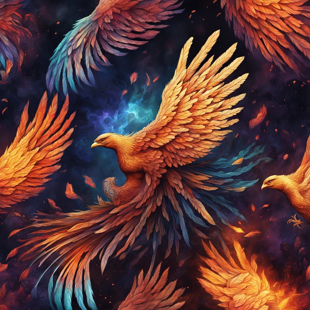 Holographic Phoenix Rising from Ashes