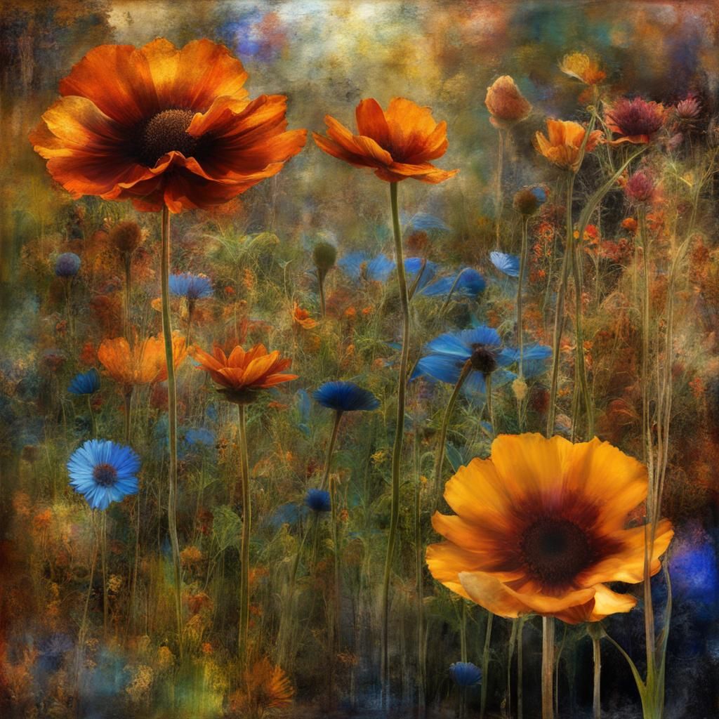 Wildflower Meadow: Urban Morphosis in 3D Scratchitti