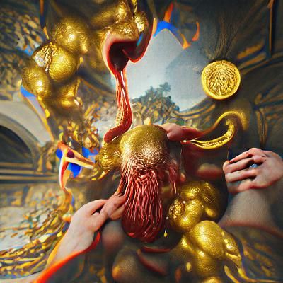 Golden Demonic Portal Opens, Viking God Emerges