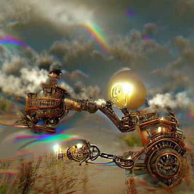 Steampunk Celebration of Human Rights in 8K