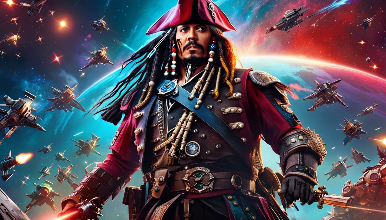 Jack Sparrow in space