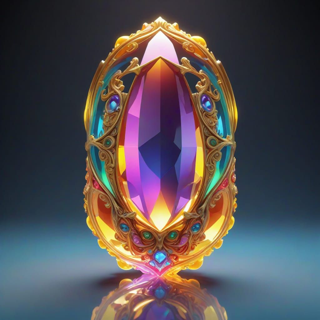 Surreal Art Gallery with Increasing Complexity