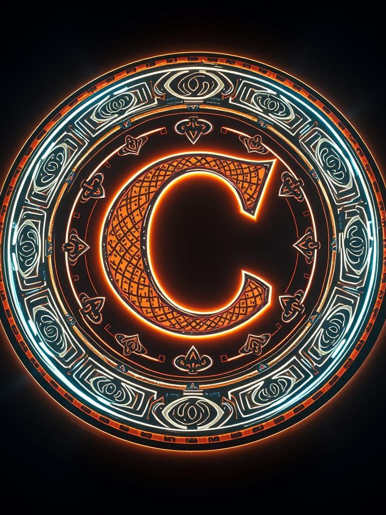 Majestic Circular Symbol of Awe-Inspiring Monumental Design