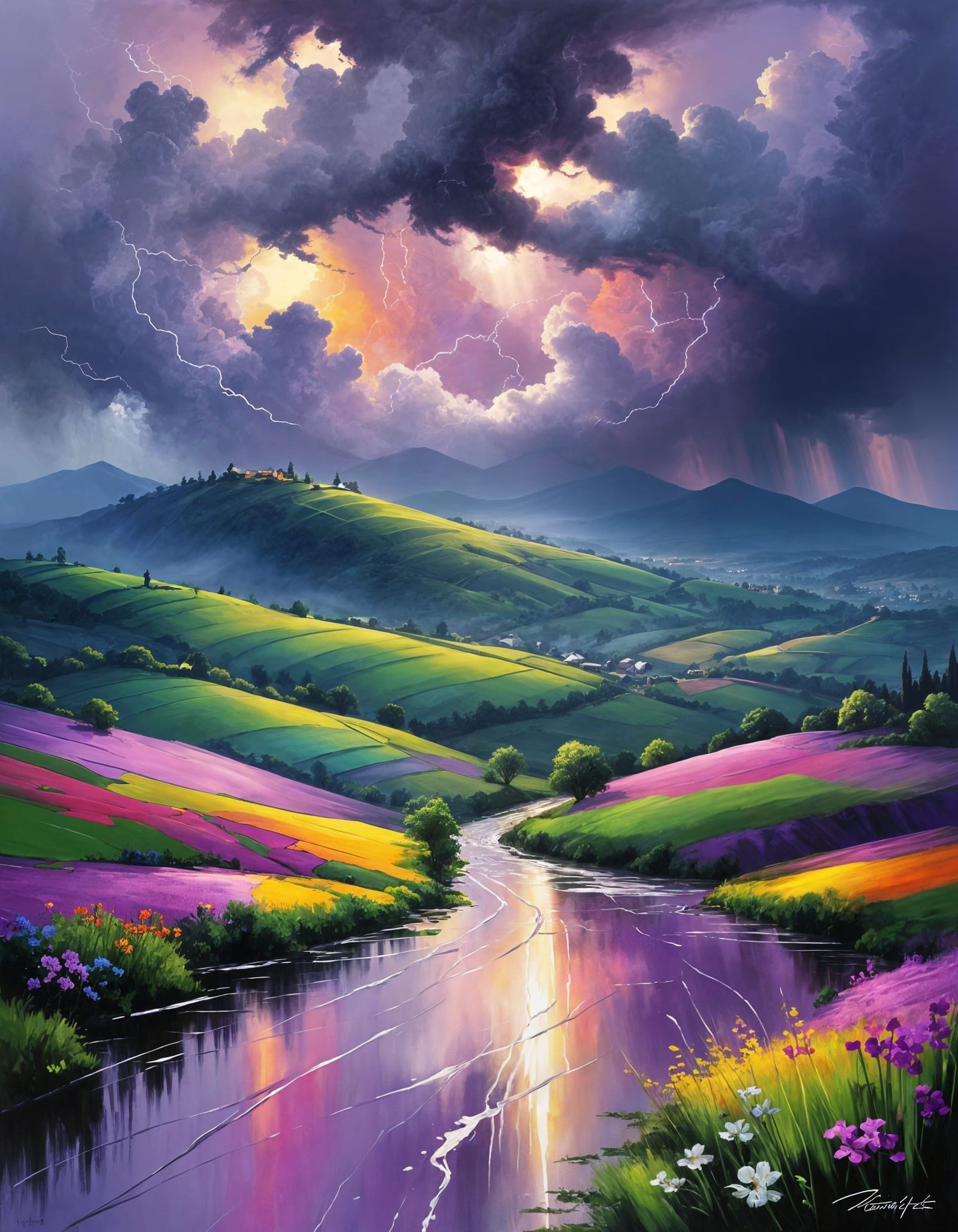 Earthy Aroma of Petrichor After Rainfall