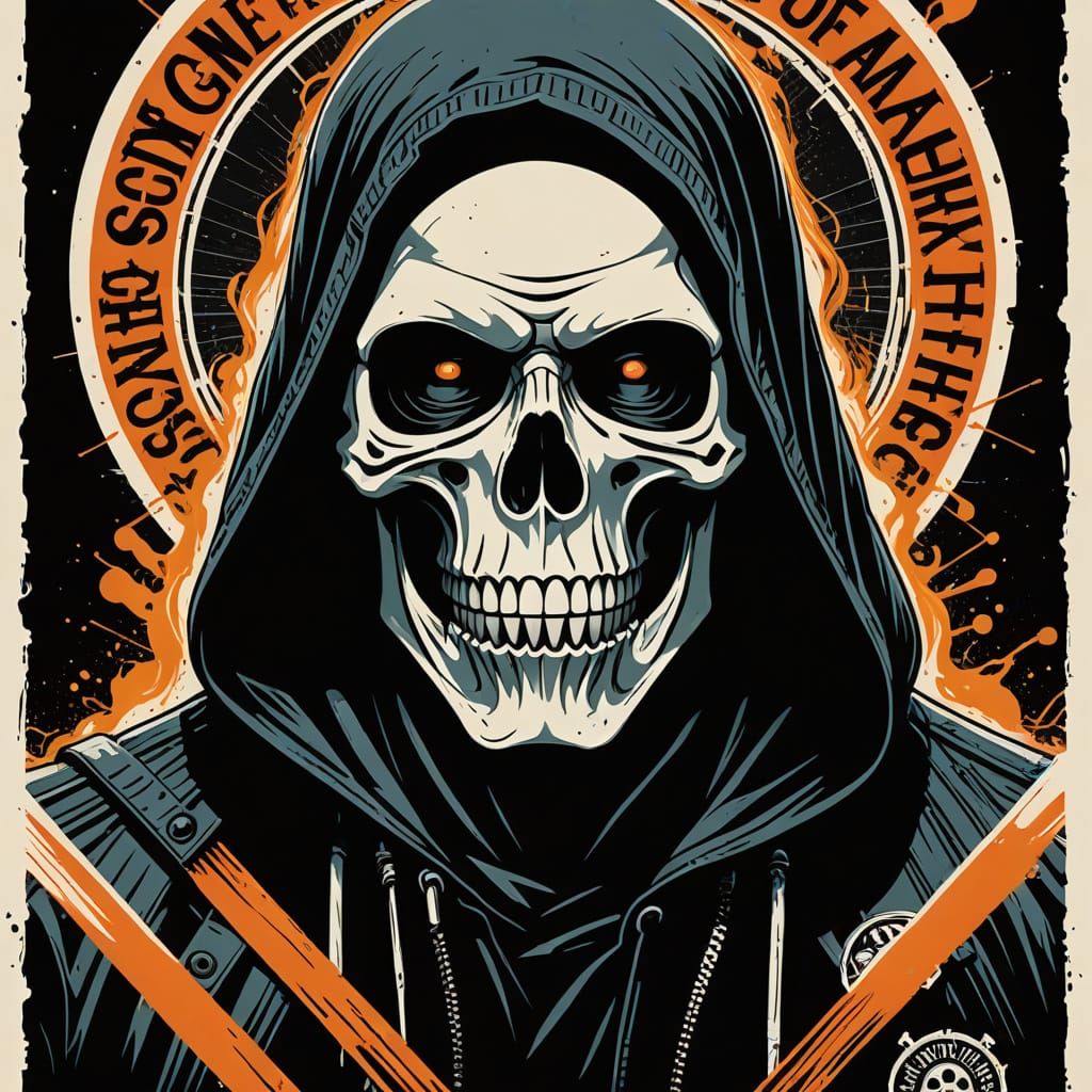 Graffiti-Inspired Pop Art with Bold Typography