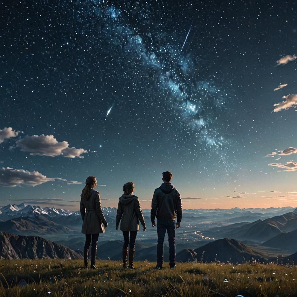 Diamond Sky: Epic Cinematic Digital Matte Painting