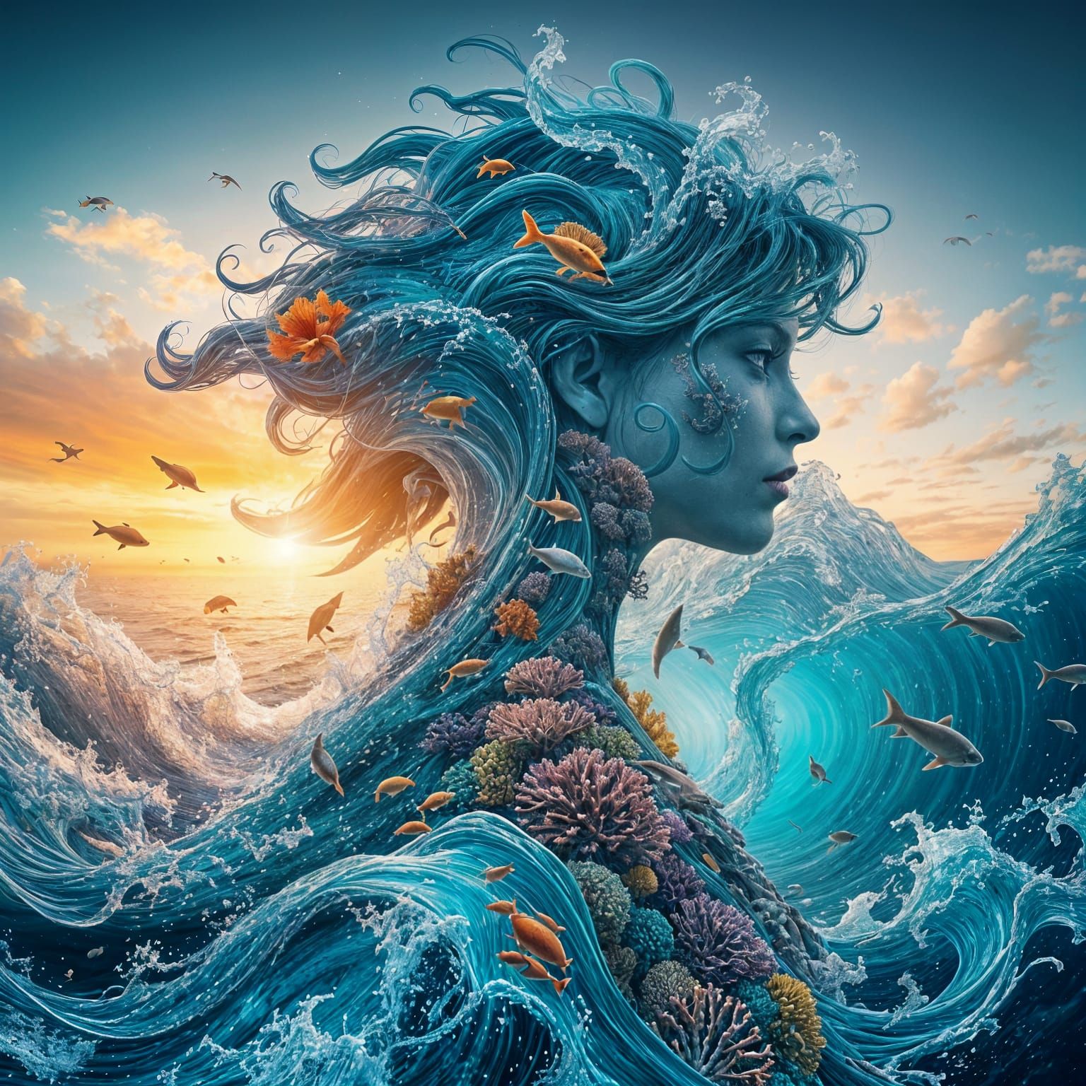 Tides of Creation: Ocean’s Soul Awakened
