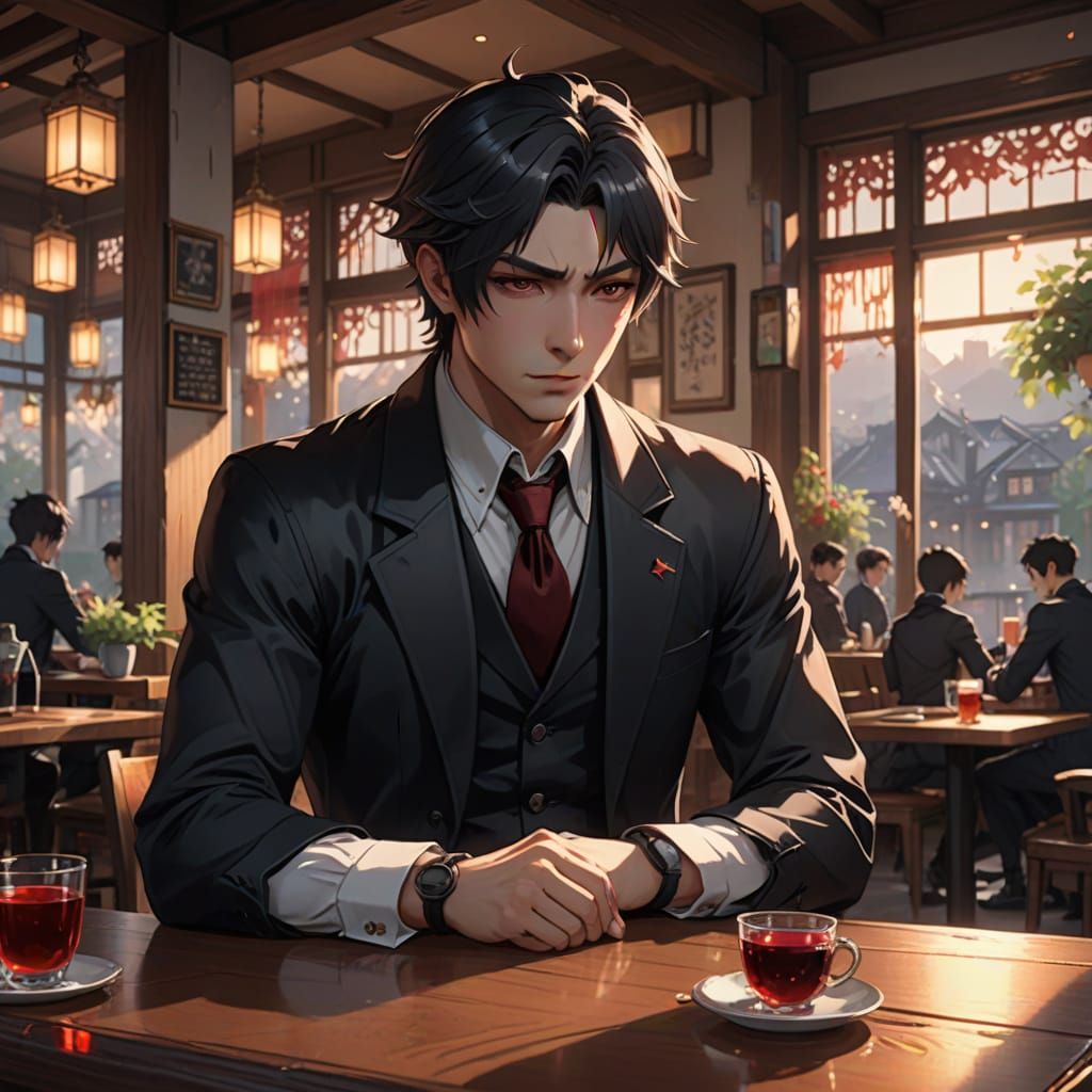 Vampire in Cafe, 3D Anime Art