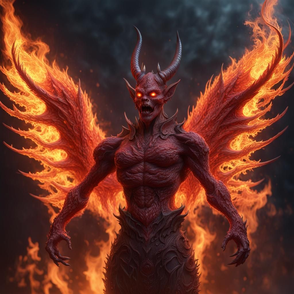 Fire demon