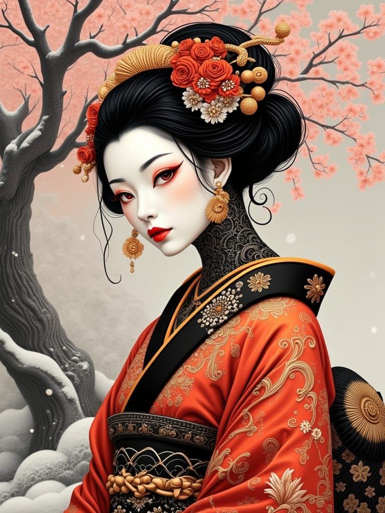 Surreal Japanese Princess _02