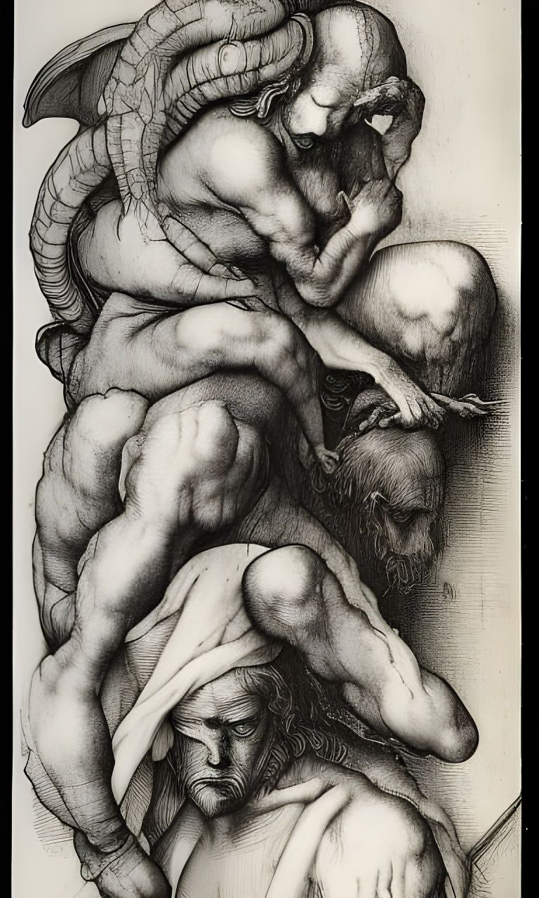 Envy: A Photorealistic Portrait in Renaissance Style