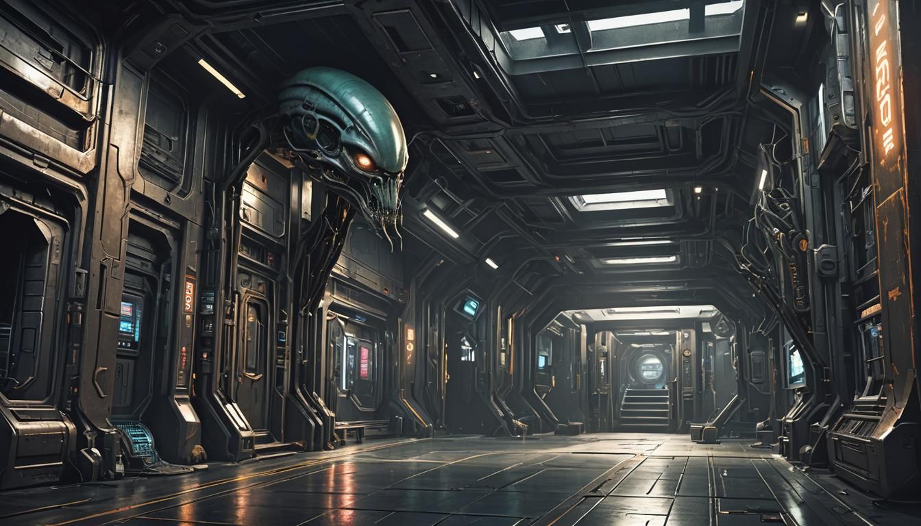 Eerie Sci-Fi Entryway to a Magic Neighborhood