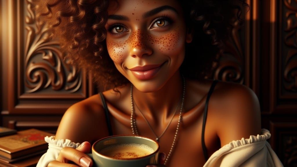 Photorealistic Portrait of a Stunning Latina Woman