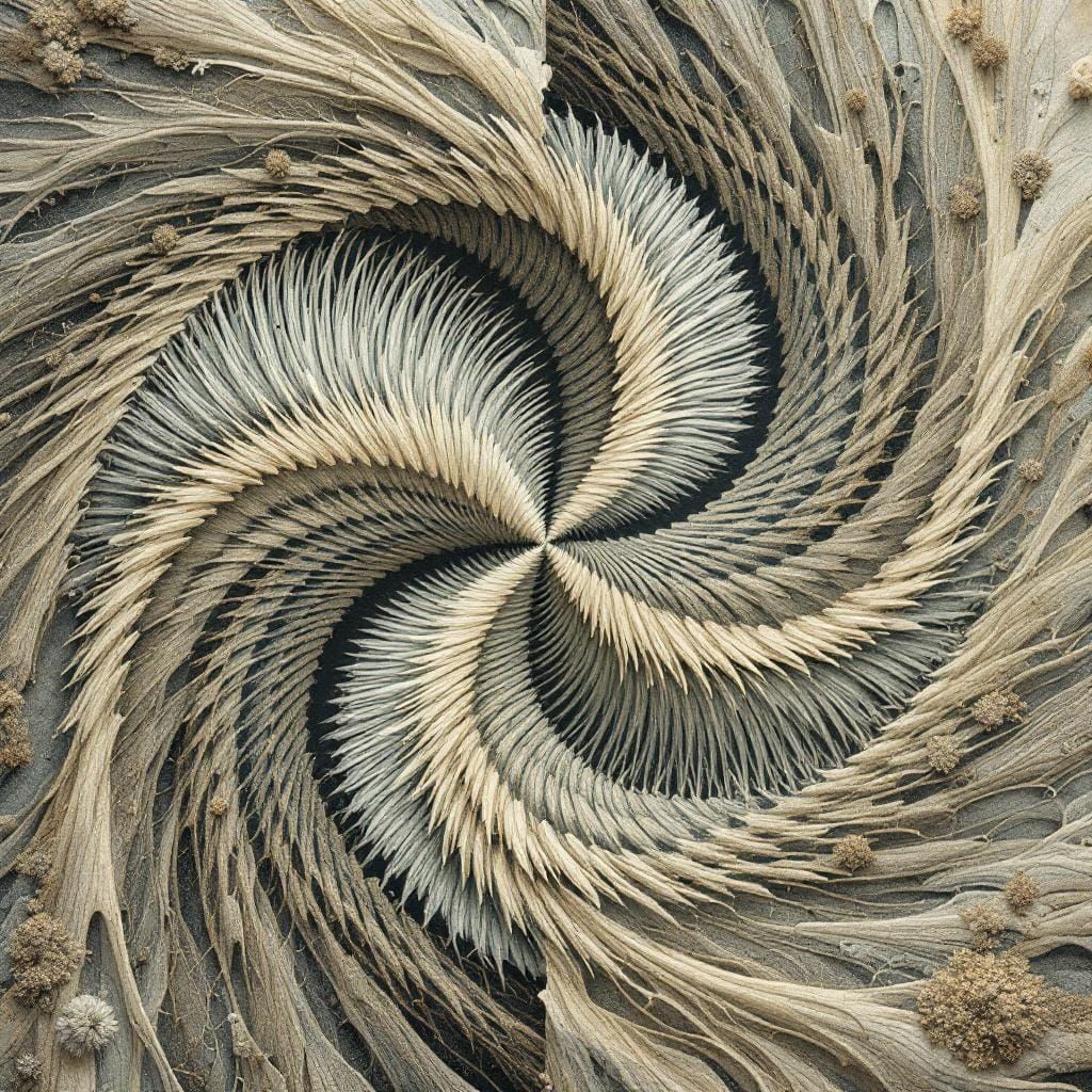 Dark Eco-Digital Surrealism with Biomorphic Forms