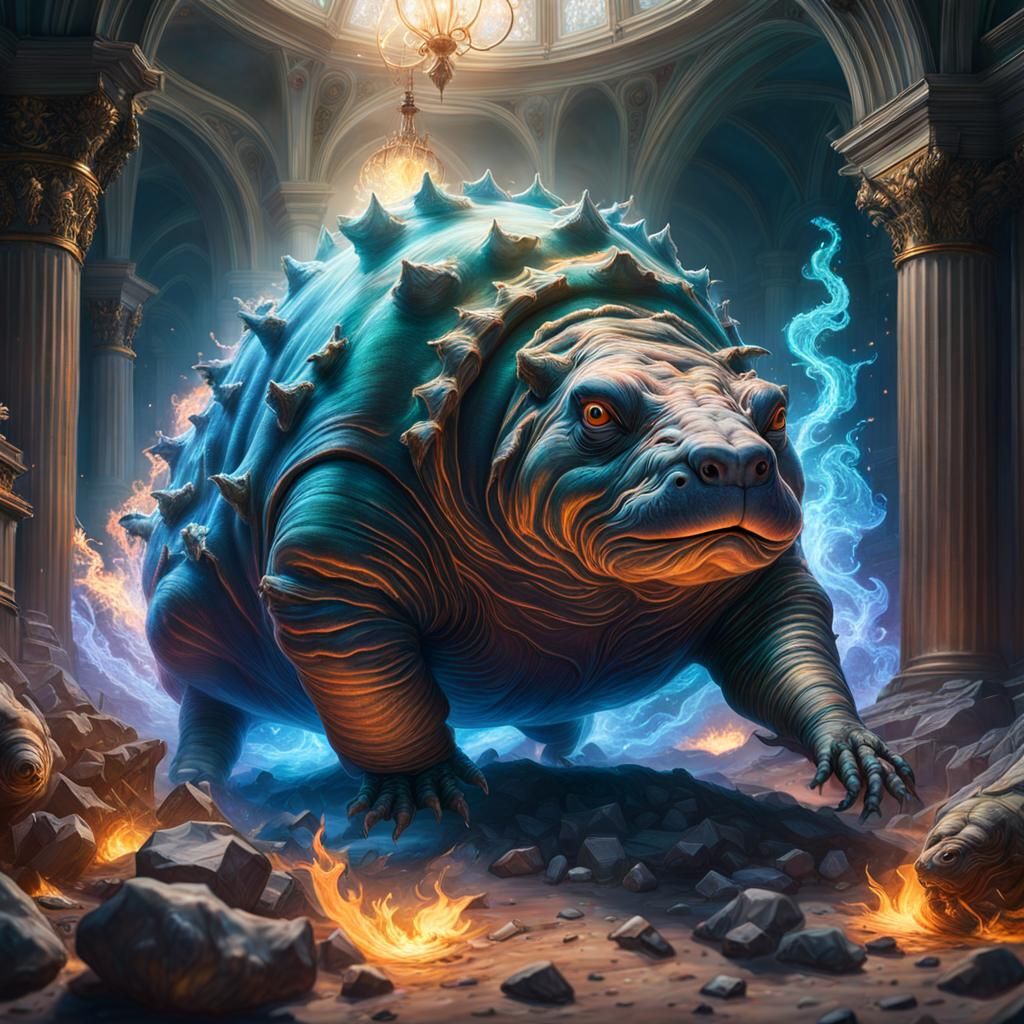 Drunken Idiot vs. Tardigrades in a Fiery Futurism